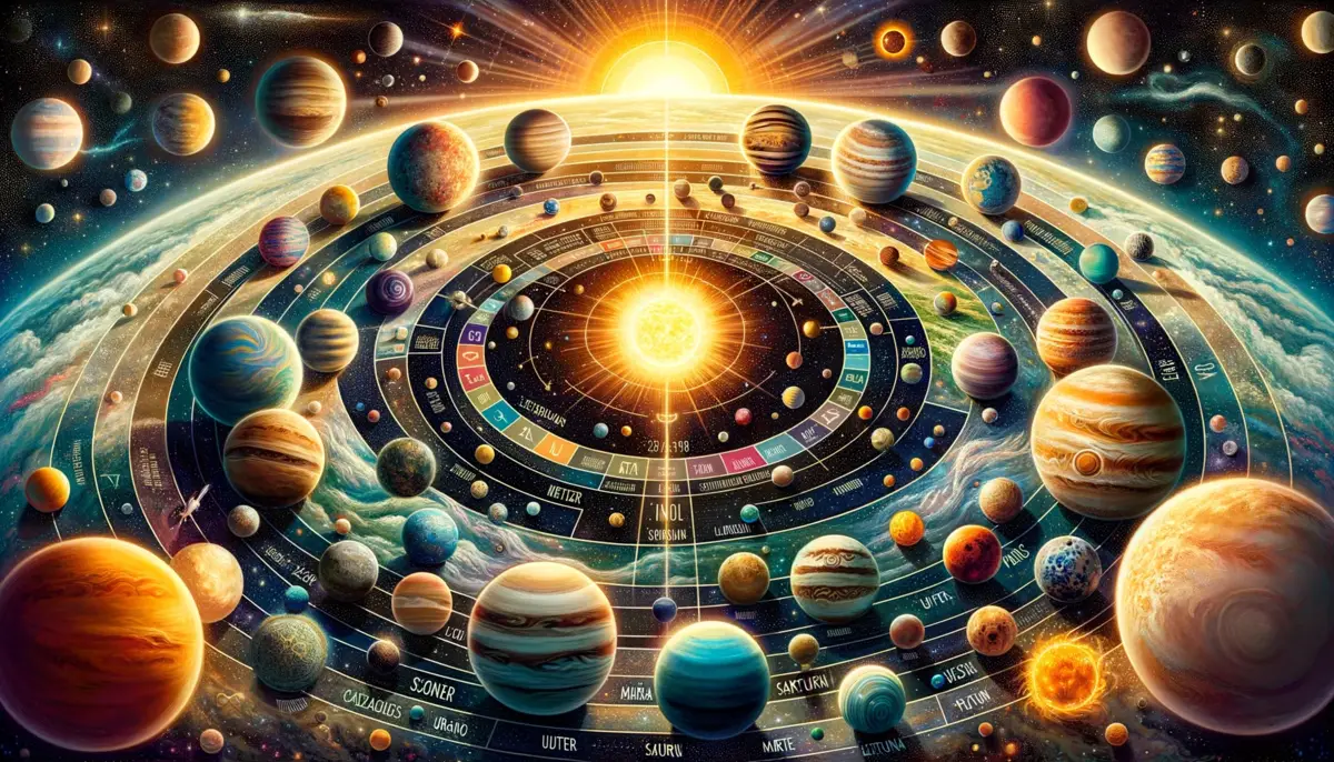 Planetas en la Astrología