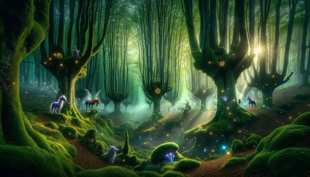 La magia de bosque