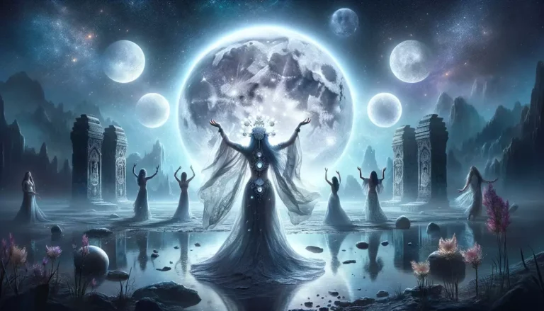 Conexión con las deidades lunares: Secretos mágicos desvelados