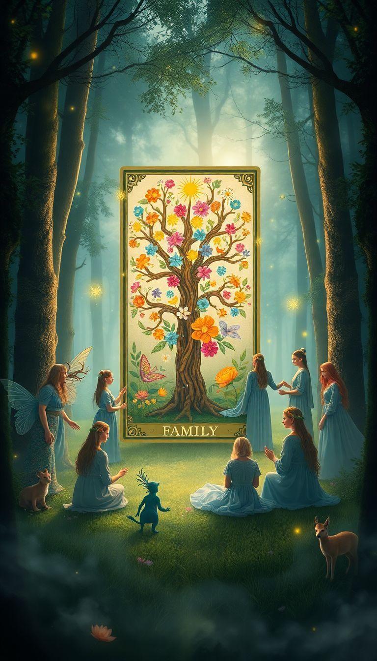 Descubre cómo el Tarot puede sanar tus relaciones familiares hoy