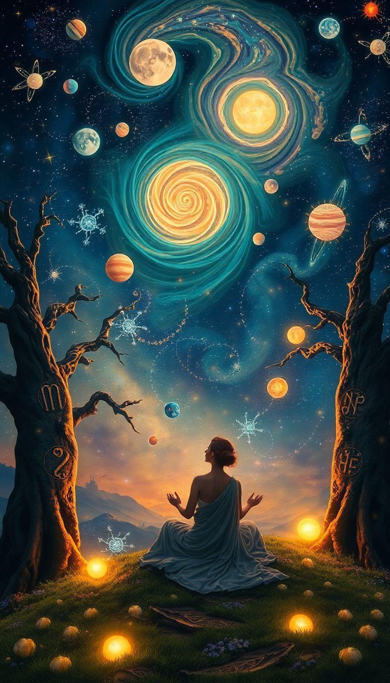 ¡Descubre cómo las conjunciones planetarias elevan tu creatividad espiritual!