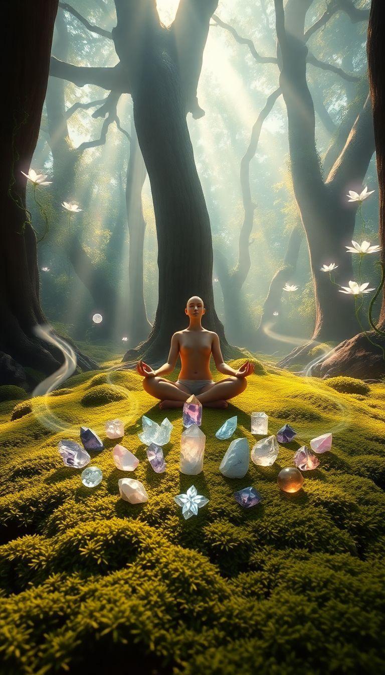 Descubre cómo los cristales transforman tu meditación para siempre