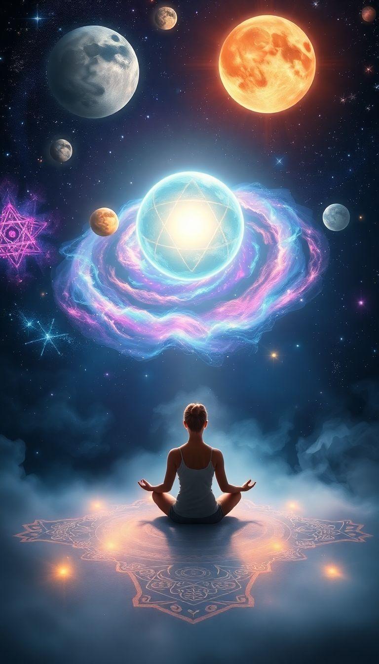 Descubre cómo los planetas influyen en la meditación esotérica