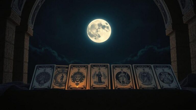 combinaciones-de-cartas-de-tarot-luna-llena