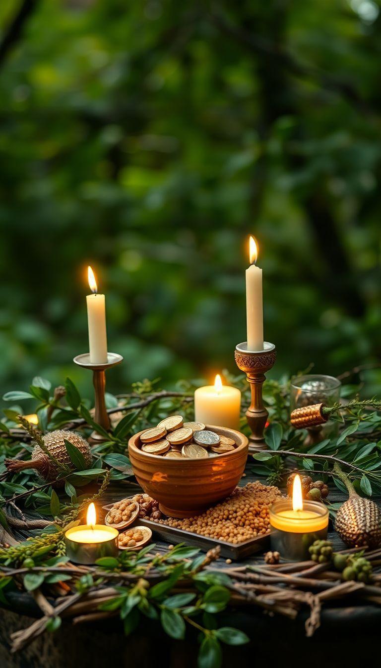 Descubre plantas secretas para rituales de abundancia