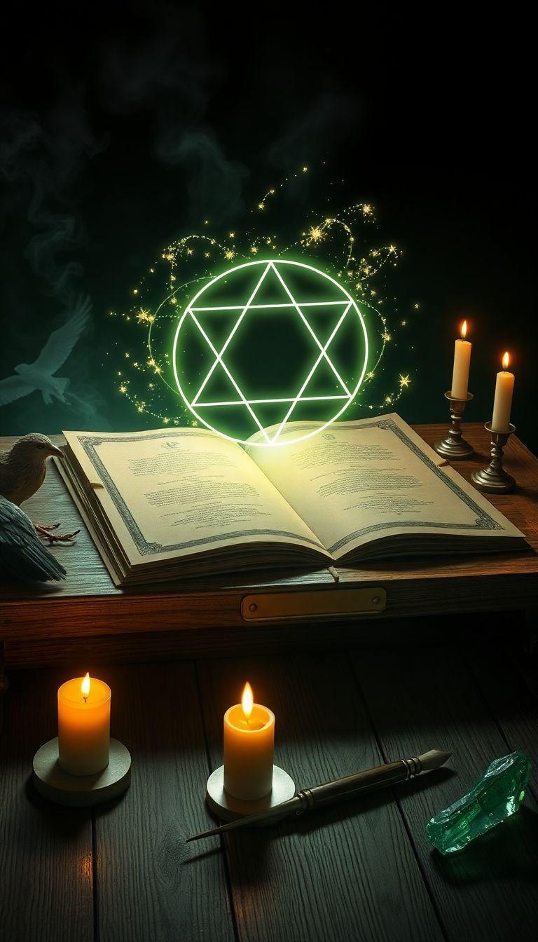 Magia práctica: sigilos escritos que manifiestan deseos