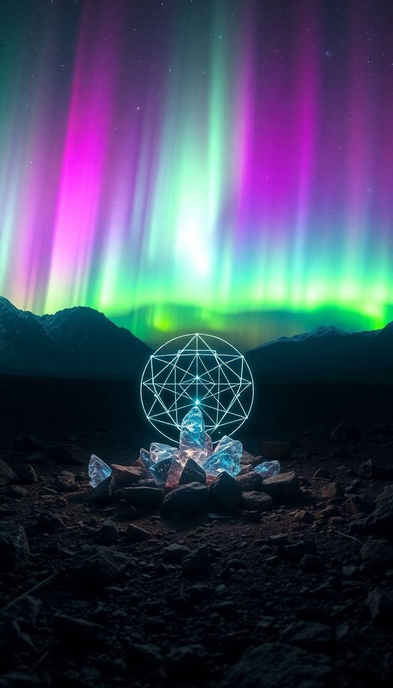 Rituales de sanación energética bajo auroras nocturnas