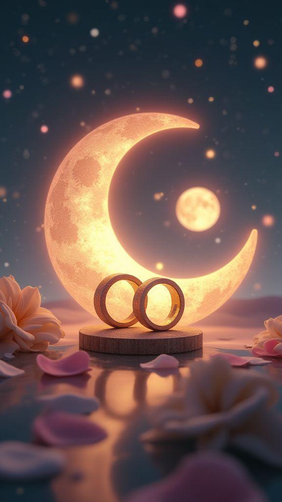 Descubre la fecha perfecta: boda lunar guiada por Venus