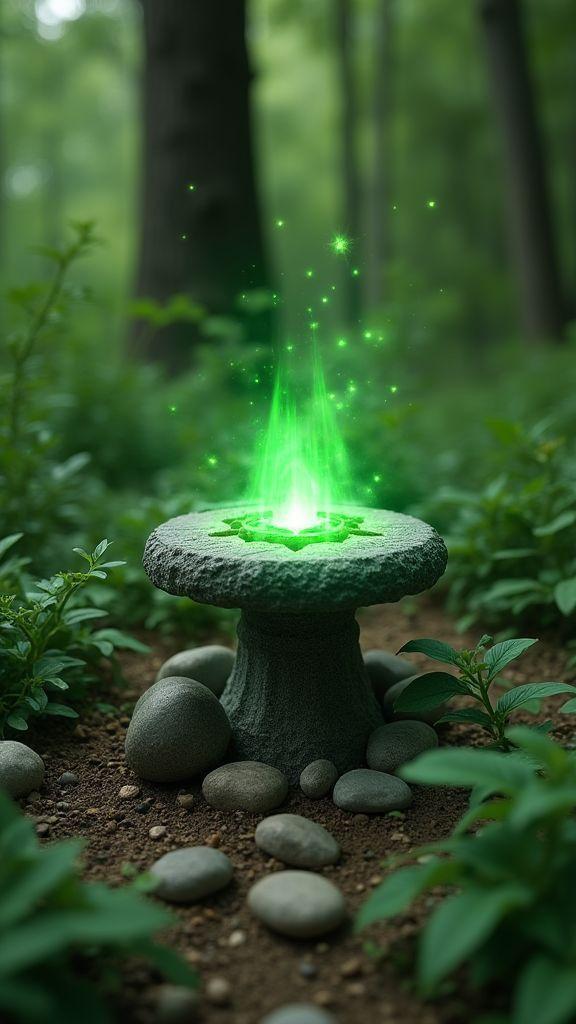 Descubre símbolos de plantas para protección y sanación