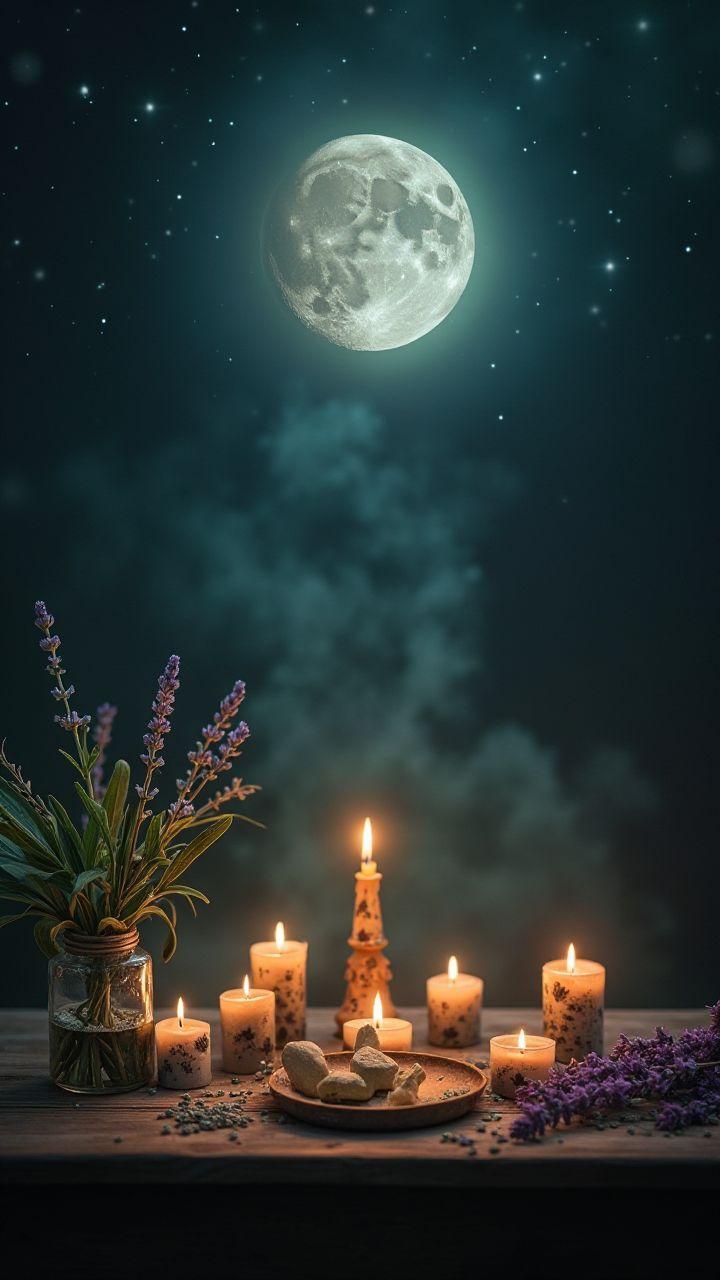 Ritual ancestral con hierbas para sueños lúcidos profundos