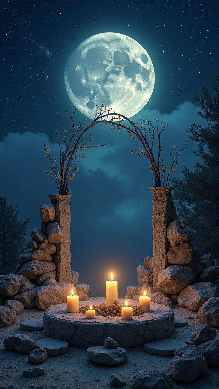 Descubre rituales lunares paso a paso para abundancia hoy