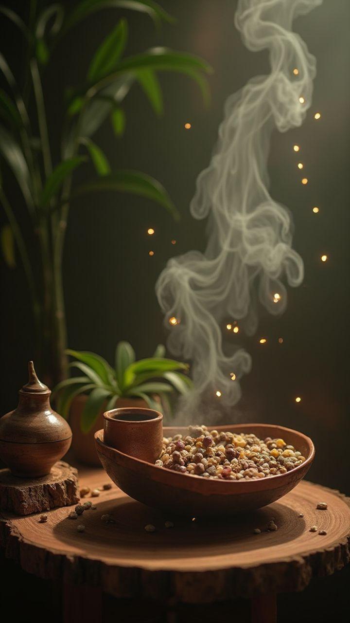 Descubre sahumerios con resinas y hierbas para limpiar