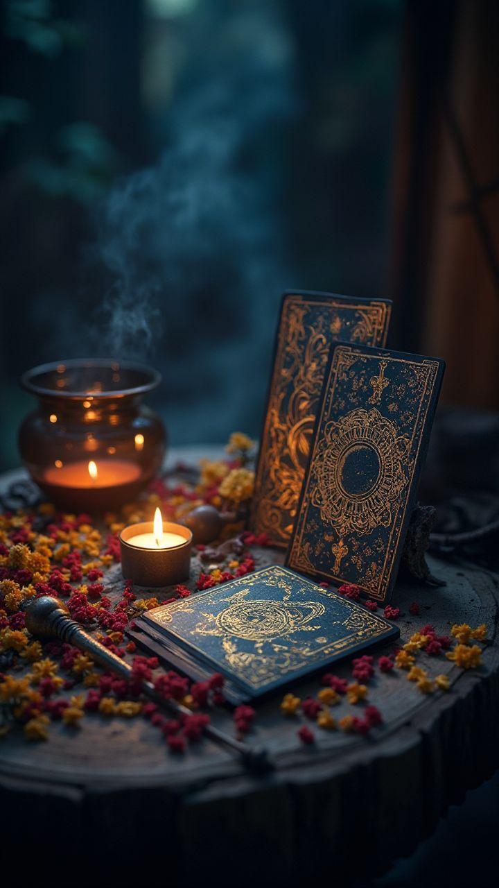 Descubre tu destino en una tirada de tarot de tres cartas