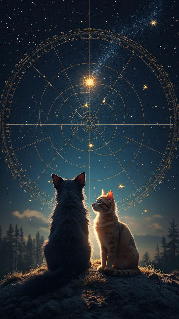 Descubre cómo la carta natal de tu mascota revela su conducta