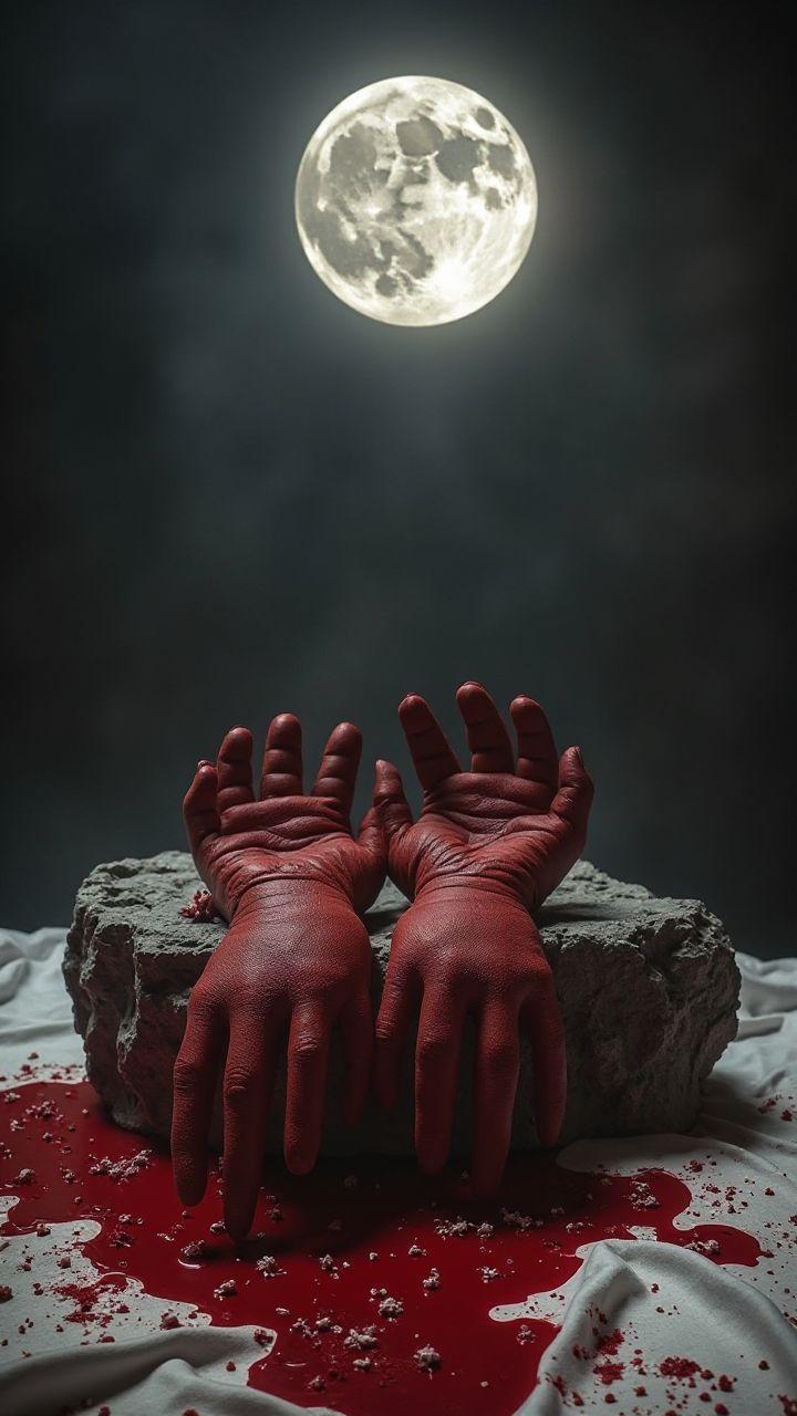 Significado oculto: sangre en manos sin heridas y culpa