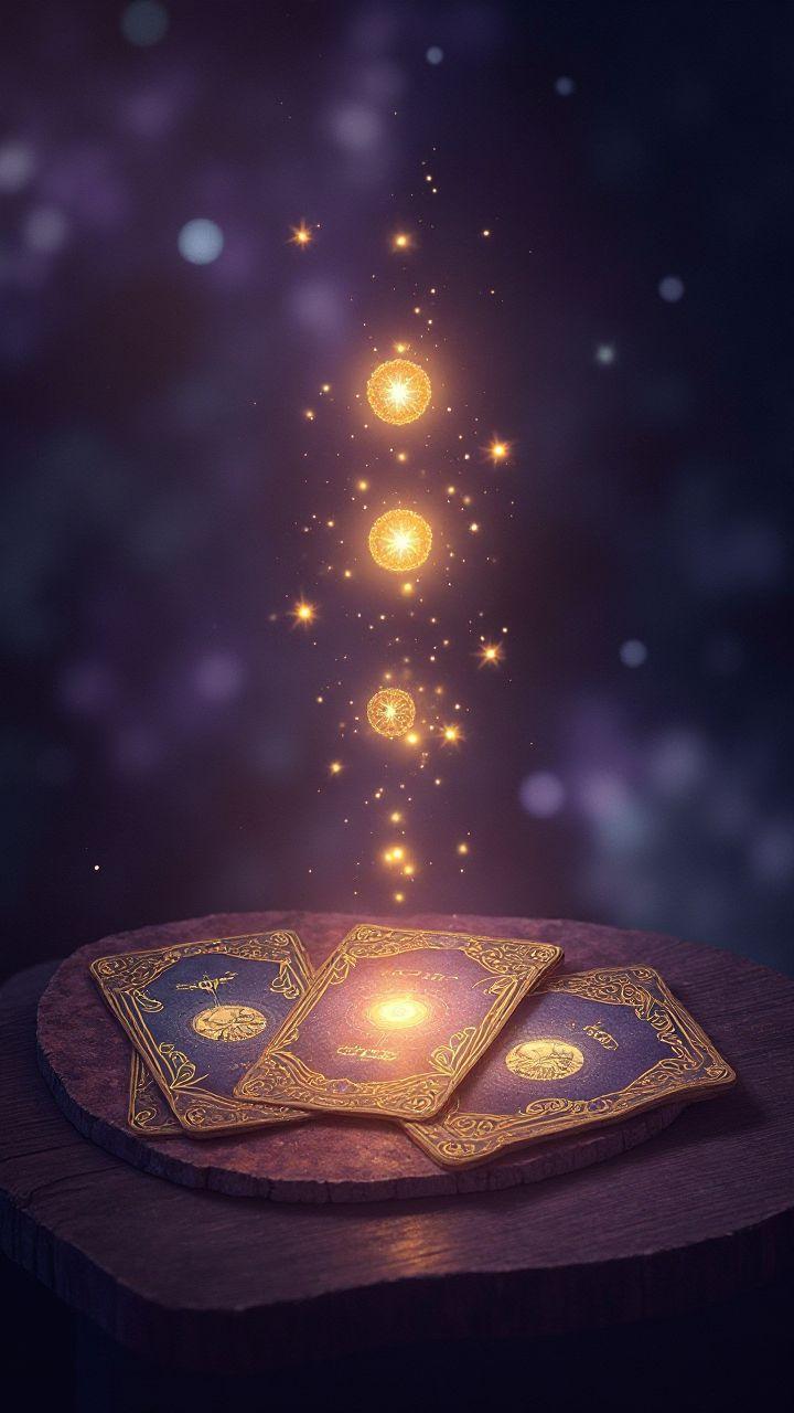 El nombre perfecto: tirada de tres cartas y vibración numerológica