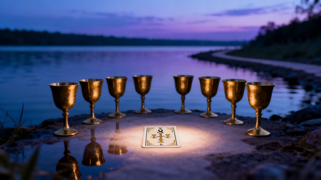 8 de copas invertido en el amor significado y consejos para superar bloqueos emocionales