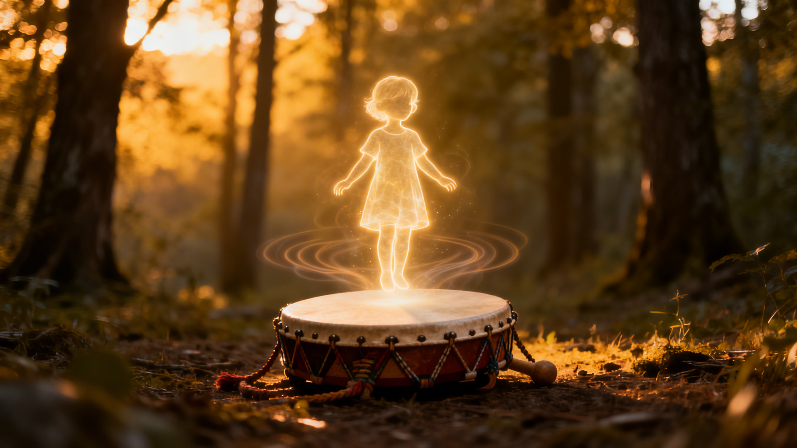 viaje chamanico para sanar el nino interior con tambor guia profunda para liberar heridas y recupera