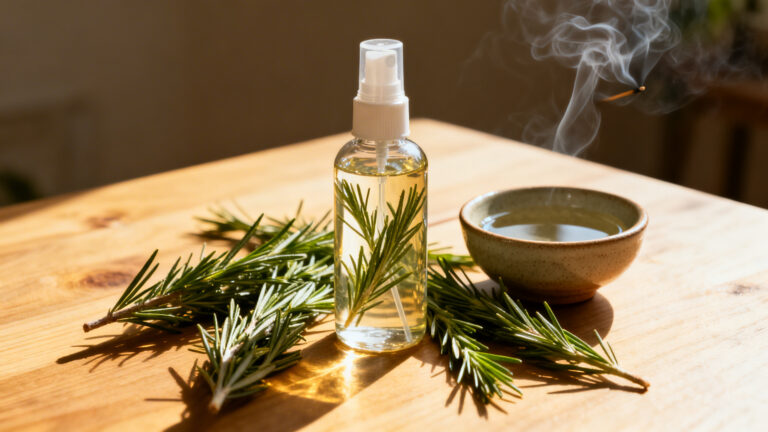 hidrolato de romero casero para limpieza energetica del hogar receta facil usos y rituales para armo