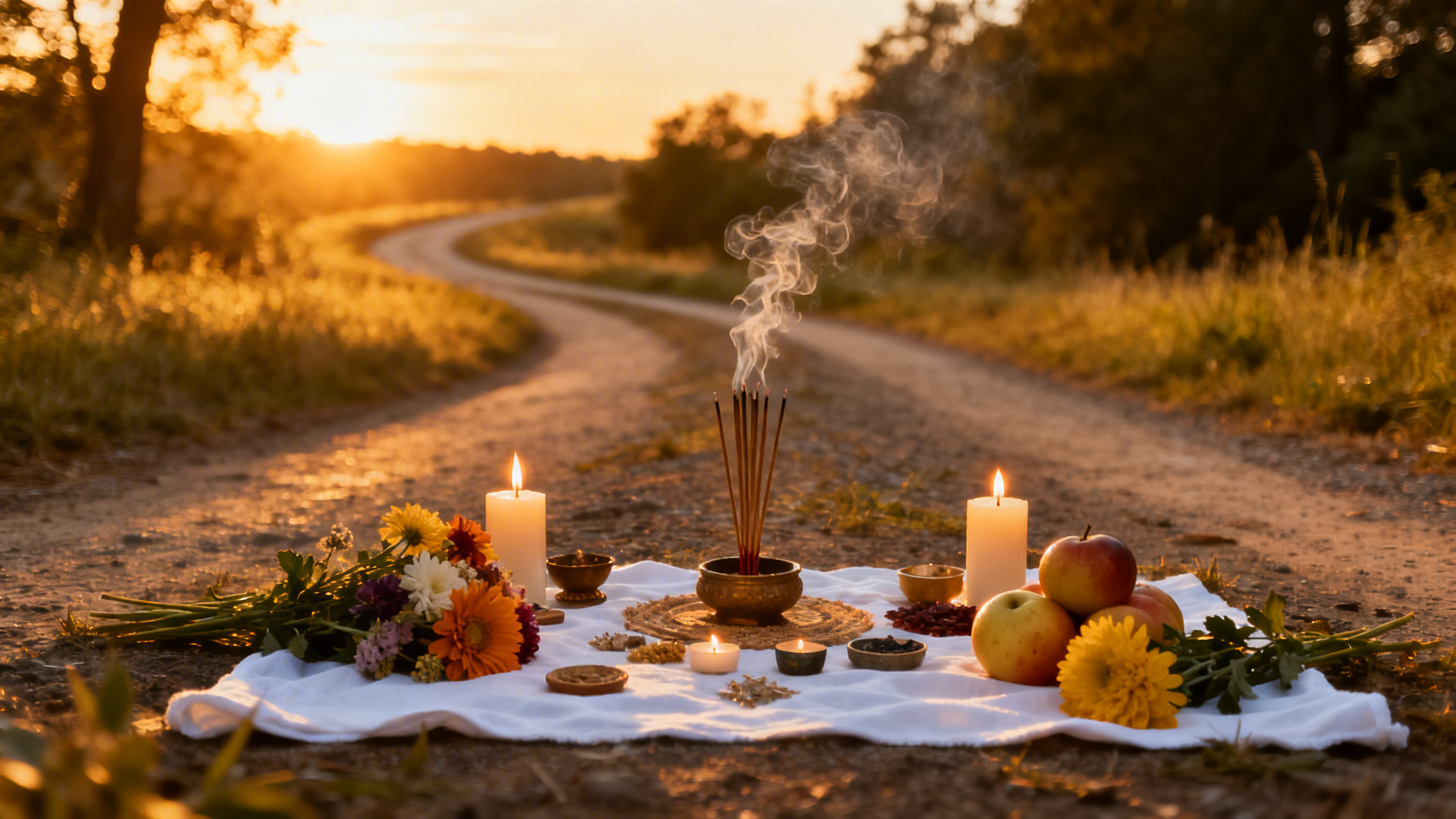 ritual de ofrenda a deidades de los caminos para abrir oportunidades guia poderosa paso a paso
