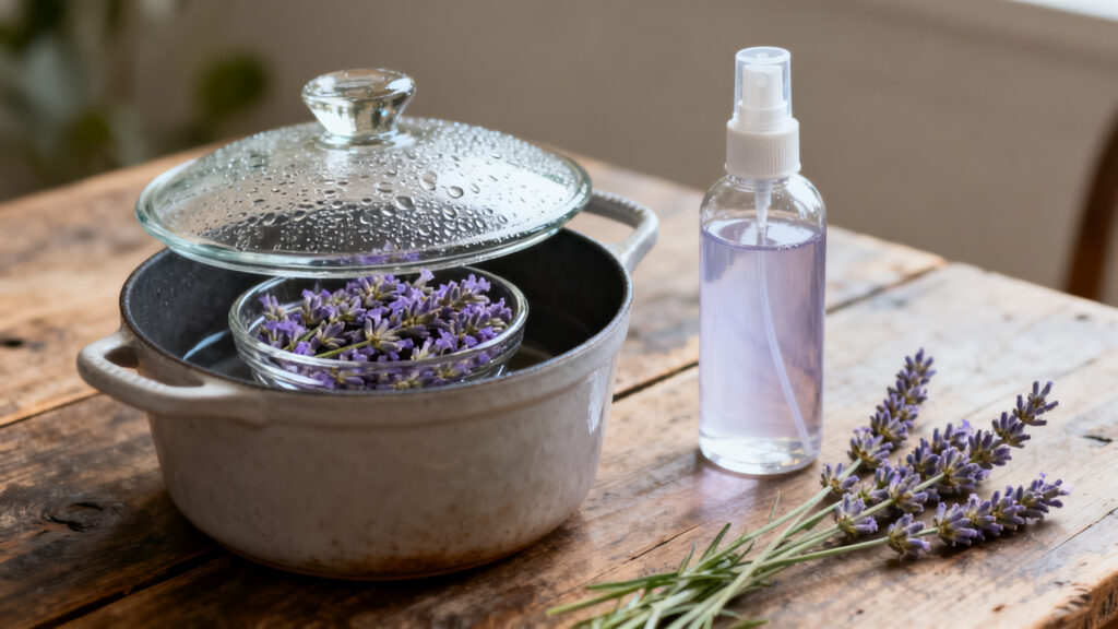 como hacer hidrolato de lavanda para limpieza energetica receta casera facil y potente