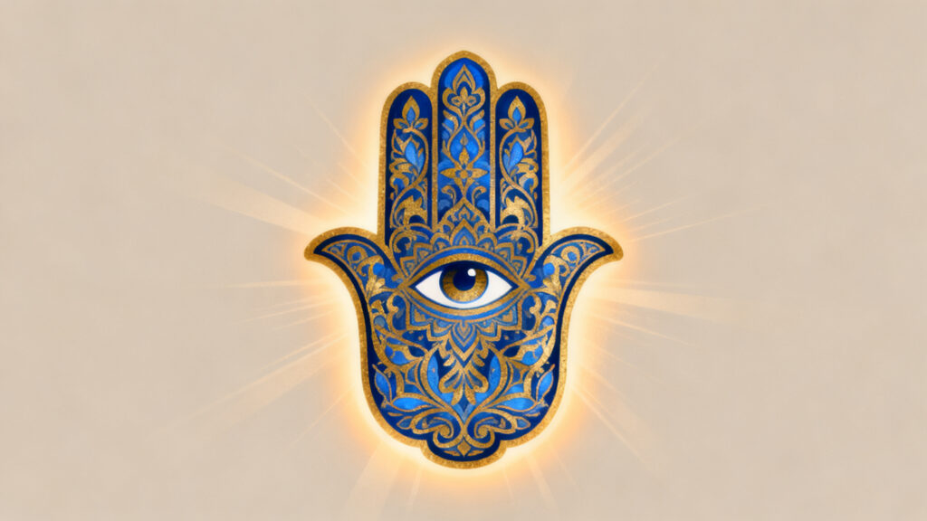 significado del simbolo hamsa para proteccion espiritual que es origen y como usarlo para atraer bue