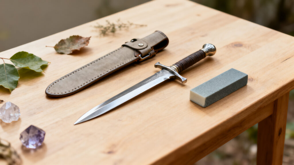 como elegir un athame de acero para principiantes guia practica para encontrar el ideal