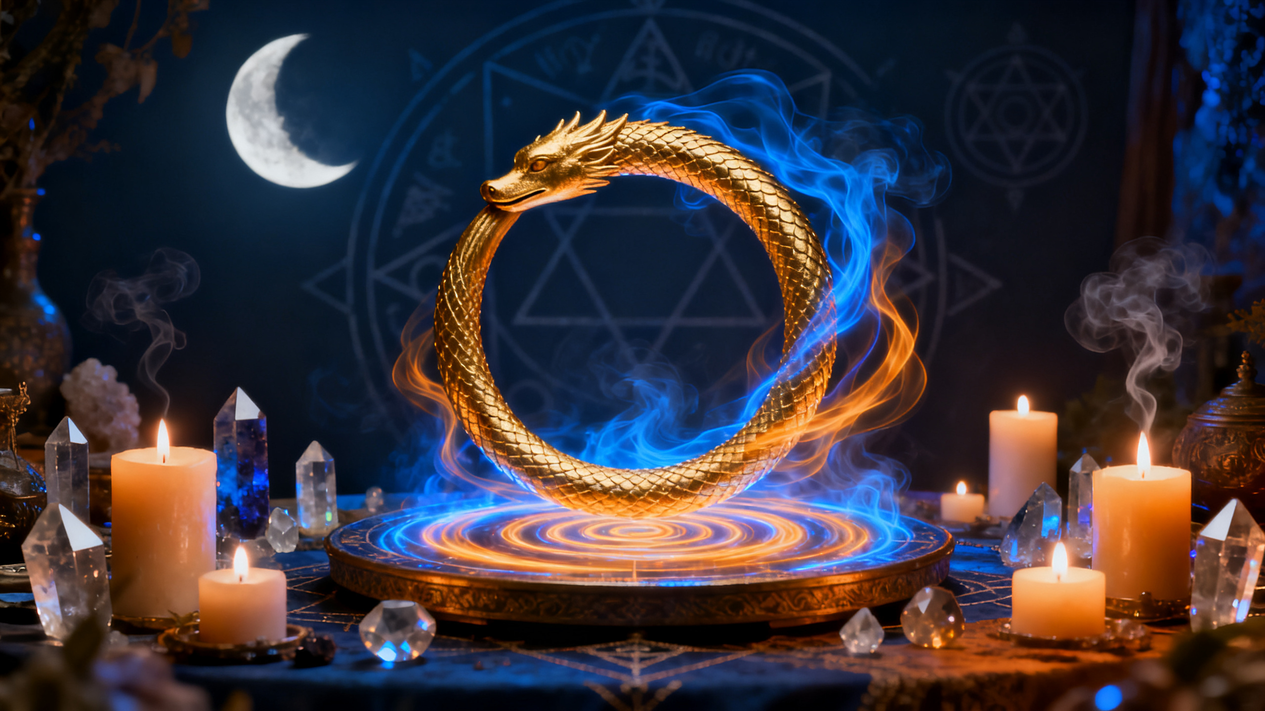 simbolo del ouroboros significado espiritual y usos rituales para transformar tu energia y cerrar ci