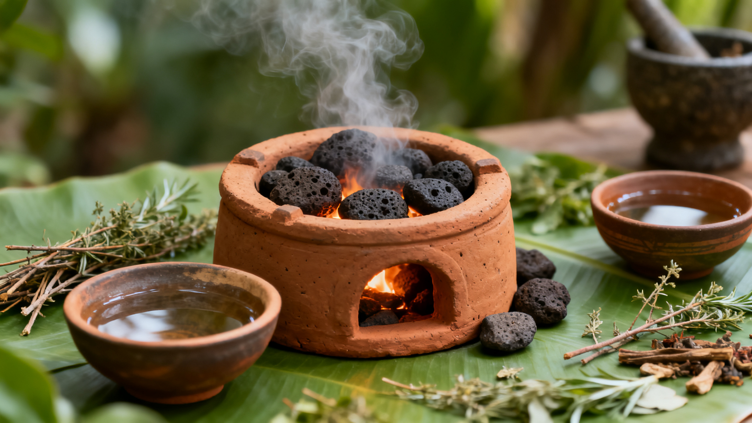 bano de vapor chamanico para limpieza espiritual beneficios ritual y como prepararlo