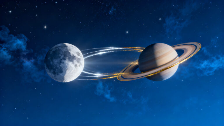conjuncion de la luna y saturno significado esoterico energia y mensaje espiritual