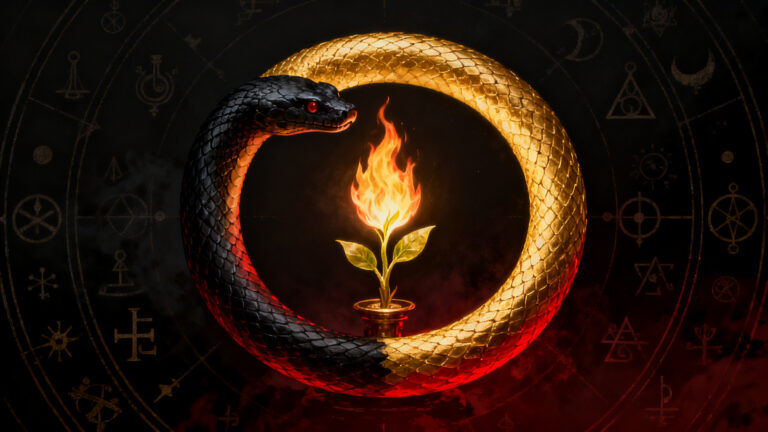 significado esoterico del ouroboros en alquimia y transformacion el simbolo del renacimiento eterno
