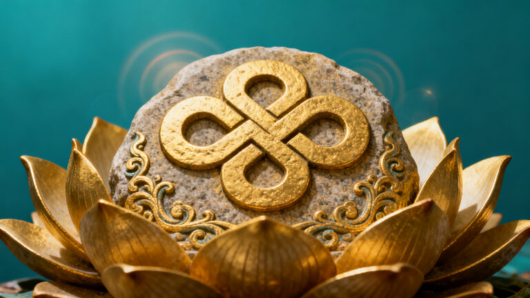 simbolo del nudo infinito budista proteccion continuidad espiritual y significado profundo
