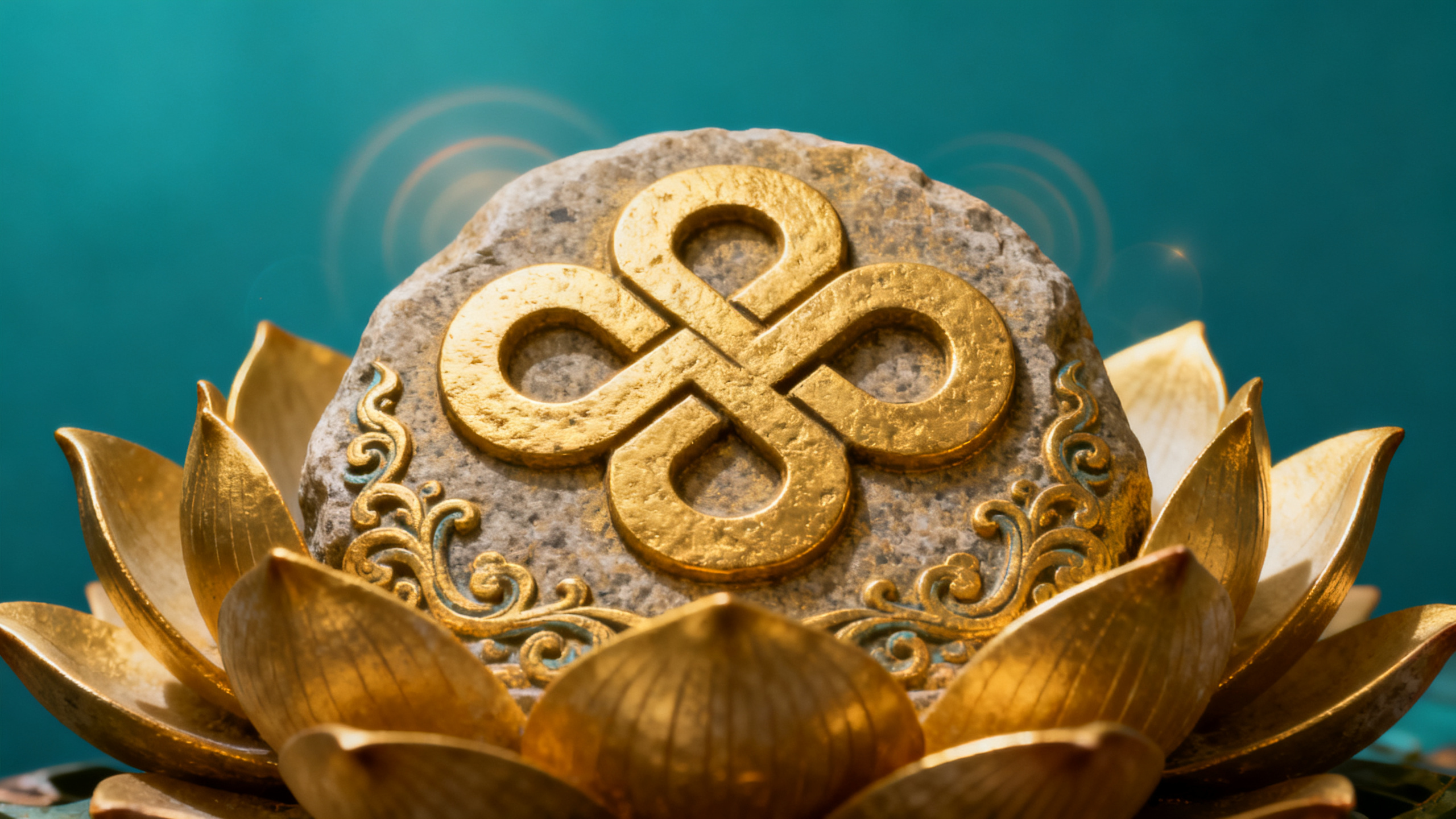 simbolo del nudo infinito budista proteccion continuidad espiritual y significado profundo